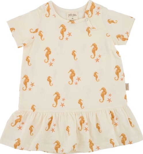 Petit Piao Kjole Printed Seahorse (104 / 4 år)