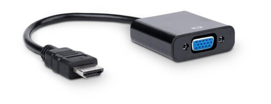 Akyga Adapter HDMI hann VGA hunn Sort