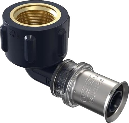 Wavin Tigris K5 Overgangsvinkel 16mm x 1/2" M/Mf for Hydraulikk