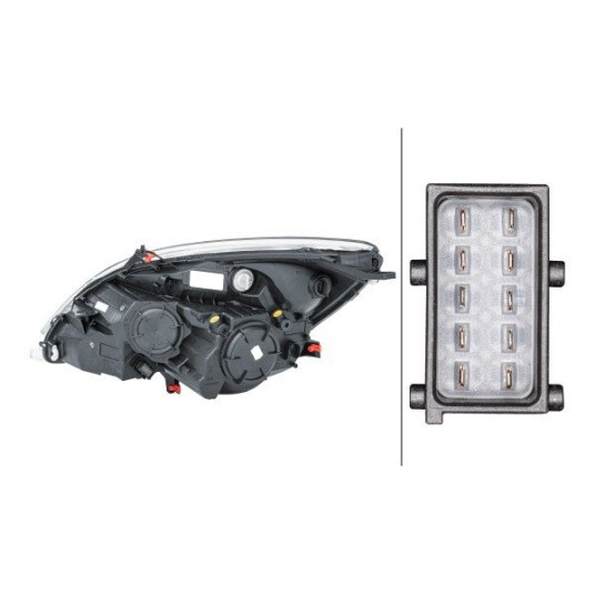 Hella Hovedlyskaster HELLA 1EJ 354 676 021 Hella Hovedlyskaster HELLA 1EJ 354 676 021