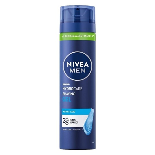 NIVEA MEN Hydrocare Shaving Gel 200ml NIVEA MEN Hydrocare Shaving Gel 200ml