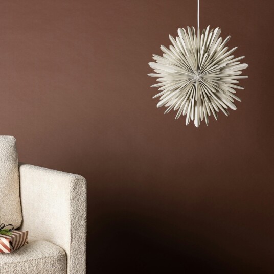 Venture Design Sälen adventsstjerne Beige 46 cm Beige