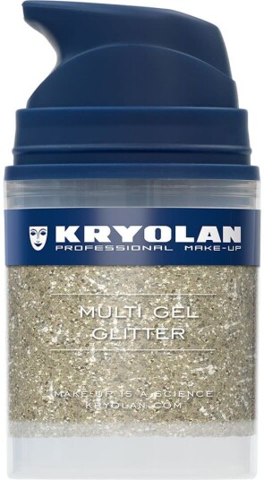 Kryolan Glitter Gel Coarse Light Gold 50ml