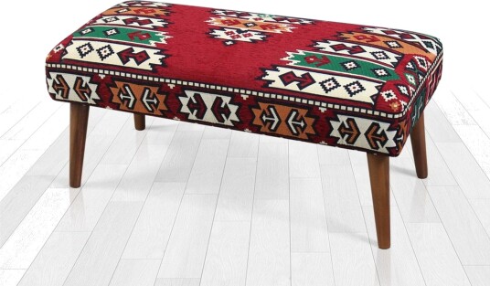 Crossett Sittepuff 91 cm Rød/Grønn
