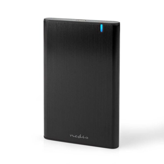 Nedis Hard Disk Enclosure | 2.5 " | USB 3.1 Gen1 | USB Type-A / USB Type-C™ | Notebook / PC | Aluminium Nedis Hard Disk Enclosure | 2.5 " | USB 3.1 Gen1 | USB Type-A / USB Type-C™ | Notebook / PC | Aluminium