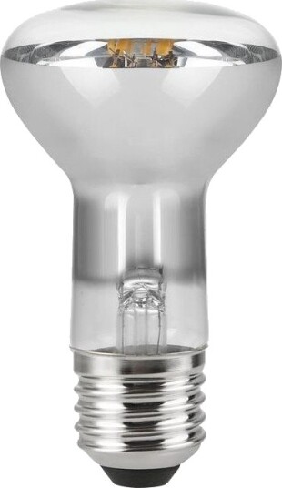 Spl E27 5,5W dimbar LED filamentpære R63 400lm 2500K klart glass Dimbar : Dimbar Kulør : Ekstra varm Spl E27 5,5W dimbar LED filamentpære R63 400lm 2500K klart glass Dimbar : Dimbar Kulør : Ekstra varm