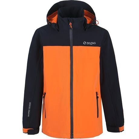 ZigZag Bloomer AWG W-PRO 15000 jakke, barn Shocking Orange 4 år