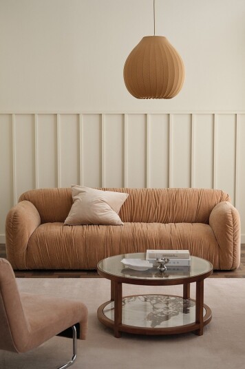 Ellos Home Sofa Elvisa 3 seters Brun
