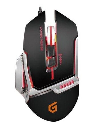 Conceptronic DJEBBEL 8 Gamingmus med 4000 DPI Ergonomisk Design og USB Tilkobling