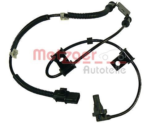 Sensor ABS METZGER 0900681