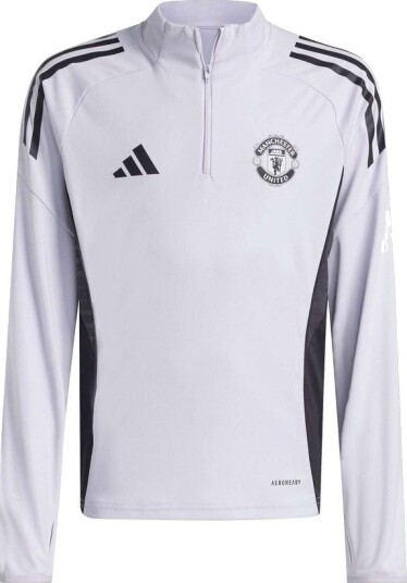 Manchester United Treningsskjorte Tiro 25   Lilla/svart Barn   adidas størrelse 128 cm