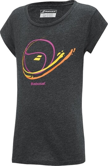 Babolat T Shirt Exe Message Black 10 12 ÅR
