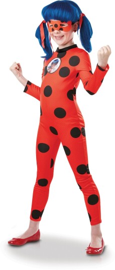 Miraculous Ladybug Tikki Kostyme med Maske 5-6 år Miraculous Ladybug Tikki Kostyme med Maske 5-6 år