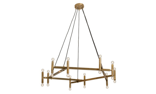 Nordal CHANDELIER Taklampe Messing 142 Nordal CHANDELIER Taklampe Messing 142