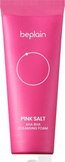 Beplain Pink Salt AHA BHA Cleansing Foam 120ml