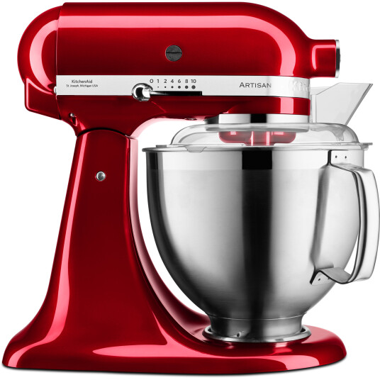 KitchenAid Artisan Kjøkkenmaskin 4,8L Rød Metallisk med 10 Hastigheter KitchenAid Artisan Kjøkkenmaskin 4,8L Rød Metallisk med 10 Hastigheter
