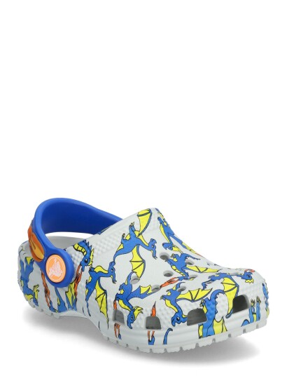 Crocs Classic Dragon Graphic Clog T Multi/patterned 19/20