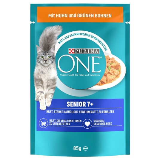 Purina One Senior 7+ Kylling - 52 x 85 g