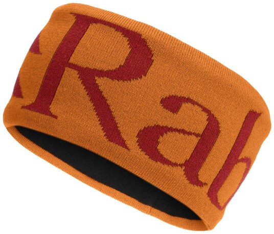 Rab Knitted Logo Headband Marmalade