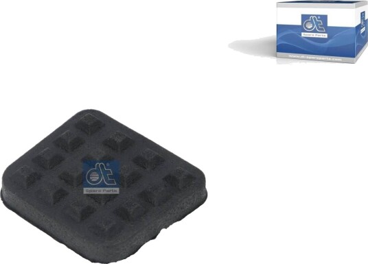 Pedalbelegg, clutchpedal DT Spare Parts 7.15511