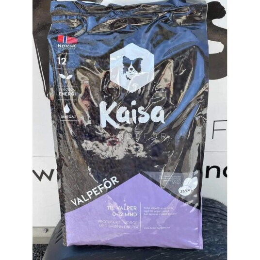 Kaisa Kaisa Hundefôr Valpefôr 12Kg 12 Kaisa Kaisa Hundefôr Valpefôr 12Kg 12