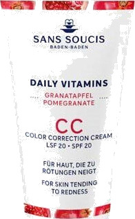 Sans Soucis Daily Vitamins CC Color Correction Cream SPF20 For Skin Te