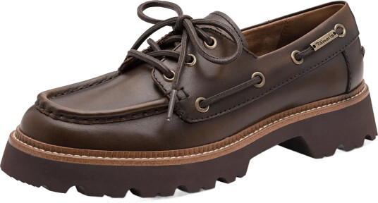 Tamaris Women Lace Up Brown 41