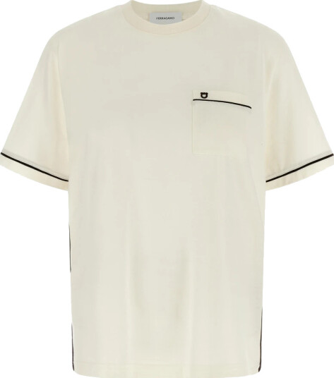 Ferragamo Dame Topper Beige M, Ferragamo Dame Topper Beige M,