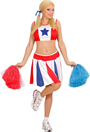 Widmann Cheerleader Kostyme Large 34993