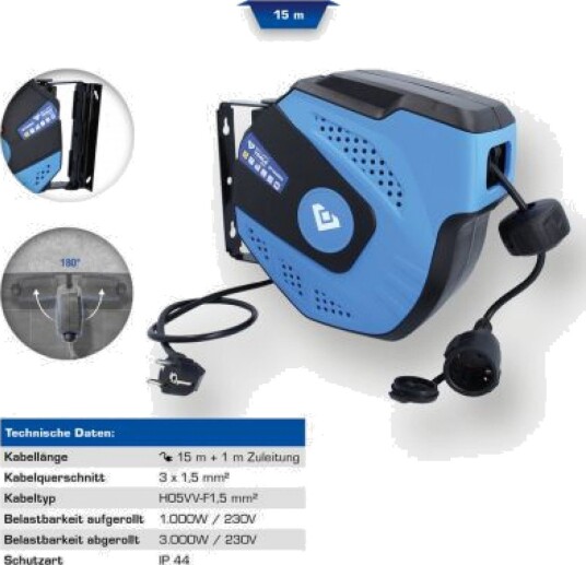 KS TOOLS BT162000 Kabelspole KS TOOLS BT162000 Kabelspole