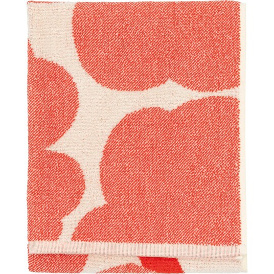 Unikko Håndkle 50x70 cm Orange Red Unikko Håndkle 50x70 cm Orange Red