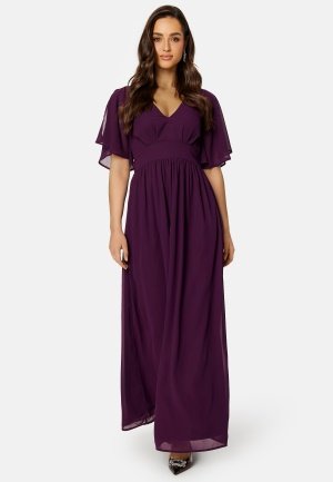 Bubbleroom Occasion Isobel gown Dark Purple 34