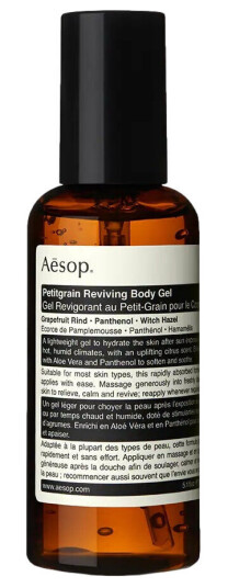 Aesop Petitgrain Reviving Body Gel 150ml Body Lotion Gjennomsiktig  unisex
