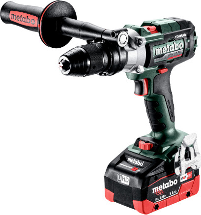 Metabo Slagborrmaskin SB 18 LTX-3 BL I Metall med 2 x 5,5Ah Batterier og Lader Metabo Slagborrmaskin SB 18 LTX-3 BL I Metall med 2 x 5,5Ah Batterier og Lader
