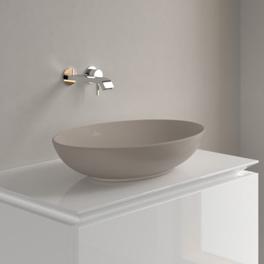 VILLEROY & BOCH LOOP & FRIENDS OVAL SERVANT C+ 56X38 U/OVERLØP ALMOND