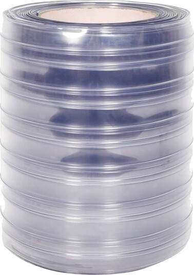 vidaXL Dørgardin gjennomsiktig 300 mm x 2,6 mm 10 m PVC vidaXL Dørgardin gjennomsiktig 300 mm x 2,6 mm 10 m PVC