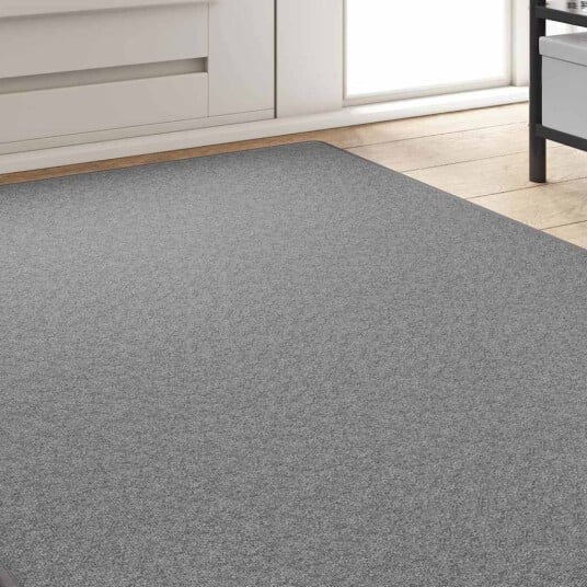  Teppeløper Lysegrå 100 x 250 cm 100% Polypropylen