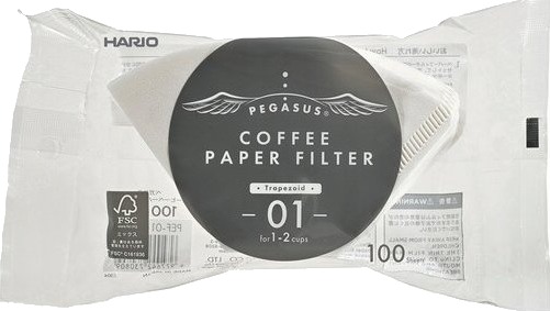 Hario Papirfilter Pegasus 01 100 Stk
