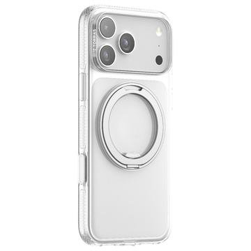 Torras iPhone 17 Pro Max O Fitness deksel med 360 kickstand   MagSafe kompatibel   Gjennomsiktig