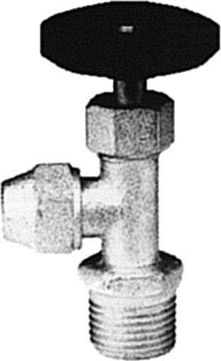 1/2" x 10 mm nåleventil