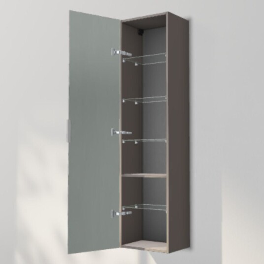 INR Iconic Nordic Rooms Twin 40/30 Høyskap Warm Clay / 40cm Venstre Hengslet INR Iconic Nordic Rooms Twin 40/30 Høyskap Warm Clay / 40cm Venstre Hengslet
