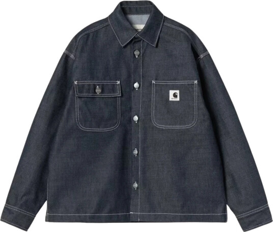 Carhartt Wip Dame Bluser & Skjorter Blå M,