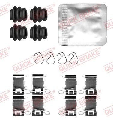 Tilbehørsett, skivebremse belegg QUICK BRAKE 109-0183