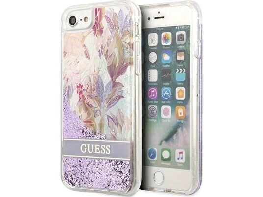 Guess Guess Anheng Gustbohp Telefon Rem Brun / Brun Perler Bohemia