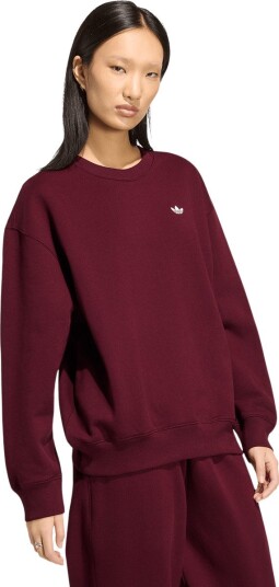 Adidas Originals Ess Fl Crw Os MAROON XS