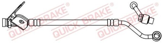 Bremseslange QUICK BRAKE 58.014X Bremseslange QUICK BRAKE 58.014X