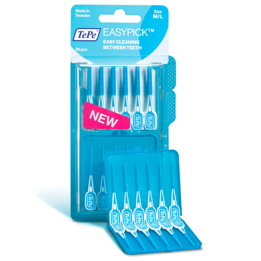 TePe EasyPick Gap Brushes M/L BLÅ - 36 stk.