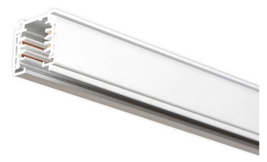 Arcchio 3-faset utenpåliggende strømskinne, hvit, 200 cm