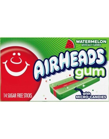 Airheads Gum Watermelon USA Import
