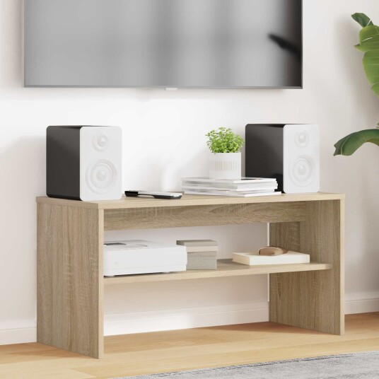 vidaXL TV skap 80 x 35 x 40 cm Sonoma eik Konstruert tre